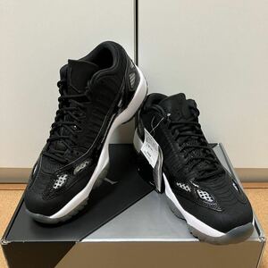 NIKE エアジョーダン11 レトロ LOW JORDAN BRAND AIR JORDAN 11 RETRO LOW IE BLACK/BLACK-WHITE 26.5cm 送料込