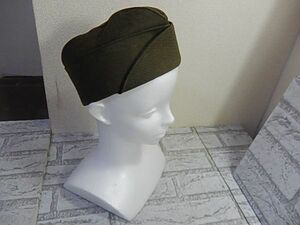 Q85 美品！◆USMC ギャリソン CAP GARRISON CAP GARRISON MENS POLY/WOOL GABARDINE◆米軍◆コスプレ！