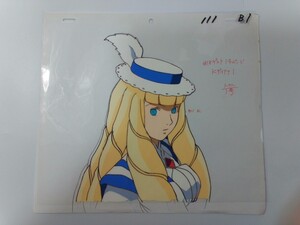 ◆セル画 ∀ガンダム キエル・ハイム◆高橋理恵子 ソシエの姉 秘書 Aガンダム ターンエー Turn A 約23×26.5㎝ GUNDAM アニメ♪R3051230カ