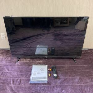 営YY74-家CY Hisense ハイセンス 液晶テレビ 50A6G 2021年製 テレビ 家庭用 家電 リモコンあり 通電動作確認済 画面保護カバーあり