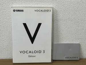 YAMAHA VOCALOID3 Editor ボーカロイド3 DVD-ROM 名刺ケース付/認証未確認シリアルコード付属/国内正規品/ヤマハ/B5