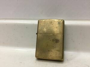 Zippo　ジッポー　無地　BRASS　17年製　　　T150　　　　KJ1