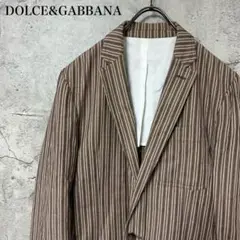 【超人気◎】DOLCE&GABBANA　テーラードジャケット　ストライプ　完売品