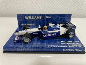 1/43 ミニチャンプス ウィリアムズ BMW FW23 シューマッハ 1st win