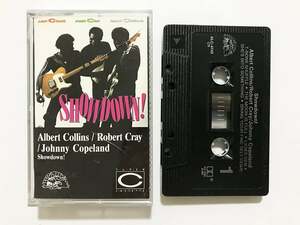  ■カセットテープ■Albert Collins / Robert Clay / Johnny Copeland『Showdown!』ブルース Alligatorレーベル■8本まで送料185円