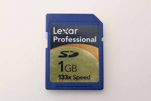 1GB SDカード　Lexar Professional 133x Speedo