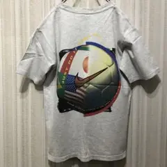 NIKE ナイキ Tシャツ 90s スウッシュ ワンポイント バックプリント