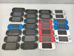 ソニー SONY 携帯ゲーム機本体 PSP まとめて 計27台セット PSP-3000中心 PSP-3001 PSP-1000含 ジャンク 2410LBS035