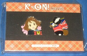 劇場限定グッズ 映画 けいおん！ ピンバッジセット　 平沢唯　　未開封品 