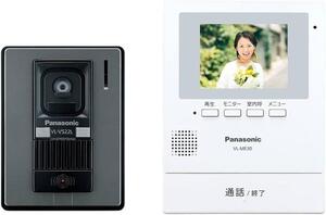 パナソニック テレビドアホン 電源直結式 自動録画機能付 モニター3.5型