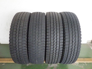 205/85R16 117/115L ダンロップ DUNLOP 冬 ウィンターマックス LT03 中古8分山 4本セット スタッドレス 2017年 205/85/16 205/85-16 L17984