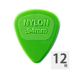 ギターピック 12枚 セット ジムダンロップ 0.94mm 443R NYLON MIDI STD JIM DUNLOP ジムダン