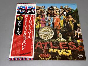 r0075◆帯付LPレコード◆The Beatles(ビートルズ)「Sgt. Peppers Lonely Hearts Club Band」◆EAS-80558