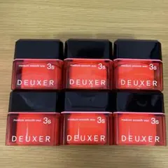 DEUXER デューサー　3S ミディアムスムースワックス3S 80g 6個