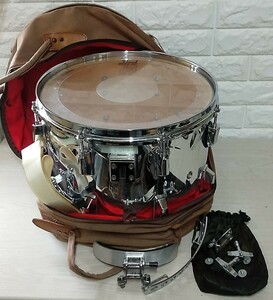 pearl　super　hoop スネアドラム YAMAHA Pearl ヤマハ パール　スーパー　ホープ　ドラム　楽器　レトロ　打楽器　