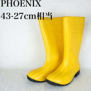 EB5267*PHOENIX*フェニックス*メンズ長靴*43-27cm相当*黄色