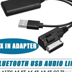 カー用品 アクセサリー ブルートゥース Bluetooth USBアダプター AUXケーブル用 AUDI アウディ Audi uz-3322