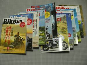 【雑誌】BikeJIN 培倶人 バイクジン 2017年1月～12月号 12冊セット