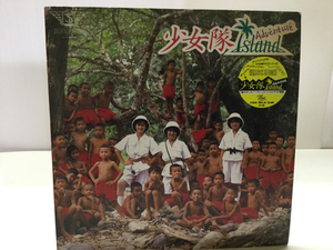 試聴済 LP 12インチ 少女隊 Adventure lsland アドベンチャー・アイランド 赤盤　全国送料350円
