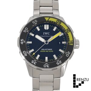 IWC アクアタイマー オートマティック 2000 IW356801 ブラック メンズ 中古 腕時計