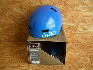GIRO(ジロ) SECTION(セクション) ヘルメット Lサイズ(59-63cm) BLUE (自転車 MTB BMX スケートボード SK8)