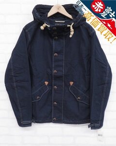 8T5292/未使用品 RRL インディゴ マウンテンパーカー ダブルアールエル