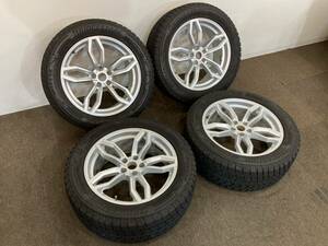 翌日発送 中古 スタッドレス 4本セット ブリヂストン ブリザック DM-V3 265/50R19 19インチ 8J +28 5H 112 BMW G05 X5 G06 X6 等