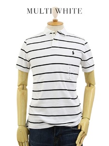 新品 アウトレット 2777 XSサイズ ボーダー柄 ポロ シャツ 半袖 polo ralph lauren ポロ ラルフ ローレン ポニー 