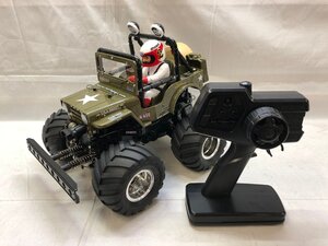 組立品/動作未確認 TAMIYA タミヤ 電動RCカーシリーズ ワイルドウイリー2 ファインスペック2.4G ラジコン 送信機【現状品】[37-0131-7M14]