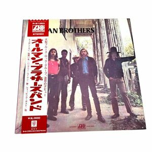 【帯付き 国内盤】THE ALLMAN BROTHERS BAND P-8138A LP レコード オールマン・ブラザーズ・バンド ブルース インサート付き 見開き 12inch