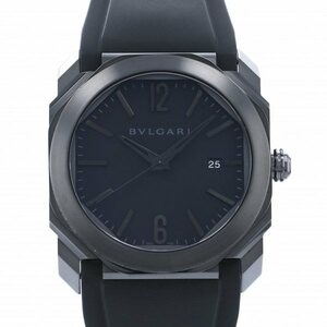 ブルガリ BVLGARI オクト ウルトラネロ ブラック 102737 BGO41BBSVD/N ブラック文字盤 新品 腕時計 メンズ