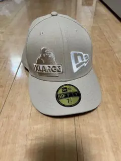 XLARGE ベージュ キャップ 59FIFTY 7 1/8