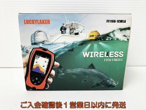 【1円】LUCKYLAKER ワイヤレスフィッシュファインダー FF1108-1CWLA 魚群探知機 未検品ジャンク ラッキーレイカー E07-562rm/F3