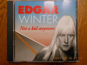 ほぼ未使用傷無【 Edgar winter / Not a kid anymore 】エドガー・ウィンター ノット・ア・キッド・エニモア　Frankensteinリメイク版収録