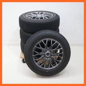 東ハ:【15インチ】タイヤ付ホイールセット ホットスタッフ エクシーダー 15×6J 5穴/ アイスエスポルテ 185/65R15 88Q スタッドレス ★送無