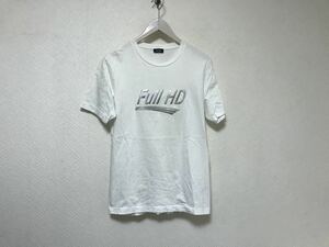 本物ディーゼルDIESELコットン半袖Tシャツメンズサーフアメカジミリタリーストリートスケーター白ホワイトXSブルガリア製