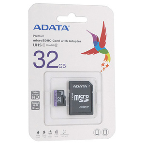 【ゆうパケット対応】ADATA microSDHCカード AUSDH32GUICL10-RA1 32GB [管理:1000025618]