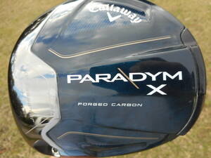 中古キャロウェイ PARADYM X (パラダイム X) ドライバー 2023 (日本仕様) 1W ＴＥＮＳＥＩ50　SR for Callaway　スパイン調整済み