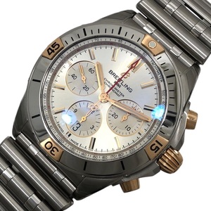 ブライトリング BREITLING クロノマット B01 42 IB0134 シルバー SS/K18レッドゴールド 腕時計 メンズ 中古