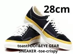 【未使用】toastFOOT&EYEGEARSNEAKER toe-crispy