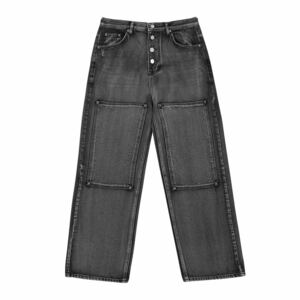 THUG CLUB DOUBLE KNEE DENIM PANT