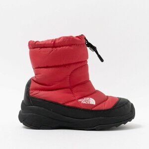 【1円スタート】 THE NORTH FACE ノースフェイス NFJ51781 キッズ 子供 ヌプシ ブーツ ショートブーツ 防寒 スノーシューズ 20cm