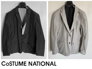 CoSTUME NATIONAL HOMME コスチュームナショナル コットンツイル リバーシブル2WAY テーラードジャケット MADE in ITALY