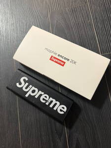 18SS SUPREME mophie encore 20K 補助バッテリー BLACK 中古