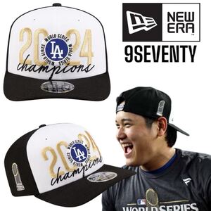 新品 9SEVENTY ストレッチスナップ 2024 MLB World Series Champions Locker Room Cap ロサンゼルス・ドジャース NEW ERA ニューエラ