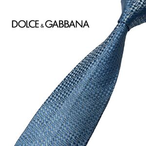 DOLCE＆GABBANA ネクタイ レジメンタル柄 ストライプ柄 ダイヤ柄 ドルチェ＆ガッパーナ USED 中古 m1538