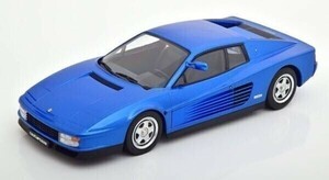 【KKスケール】 1/18 フェラーリ テスタロッサ Monospecchio 1984 blue [KKDC180503]★未開封新品！