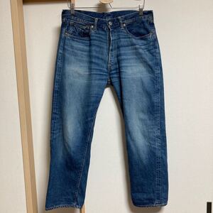 【美品】WAREHOUSE 2ND-HAND ウエアハウス セコハン 1101 USED WASH デニムパンツ ジーンズ W34