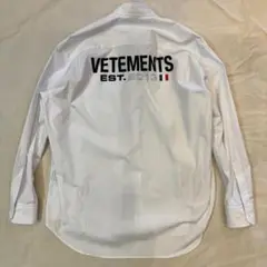 24ss 正規品 新品 VETEMENTS シャツ XS