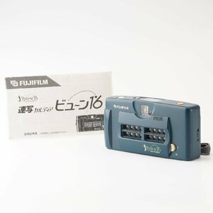 フジ Fujifilm Fuji ビューン 16 連写 Rensha Cardia 35mm フィルムカメラ